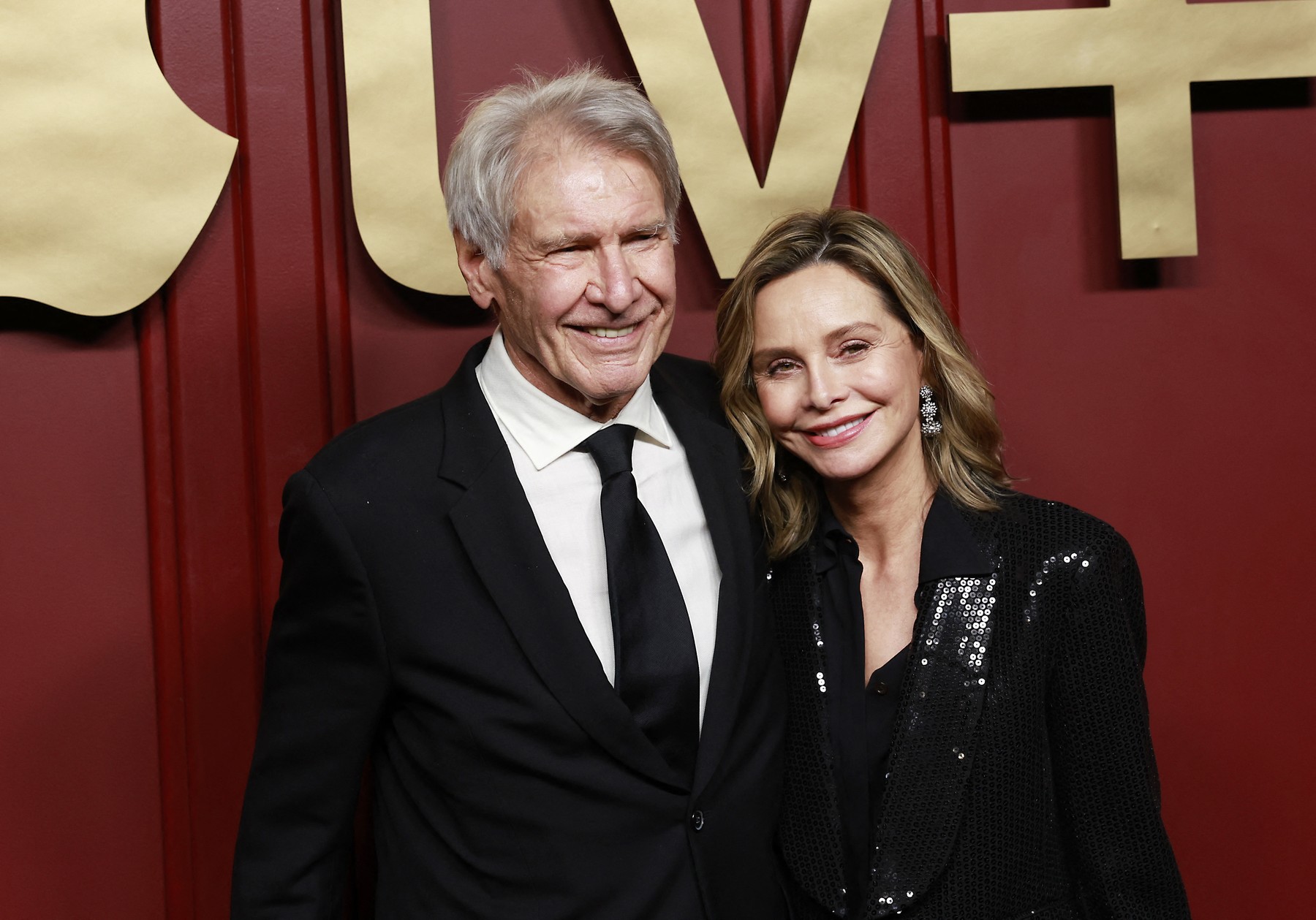 Calista Flockhart recunoaște că nu a fost impresionată de Harrison Ford  atunci când s-au cunoscut: 